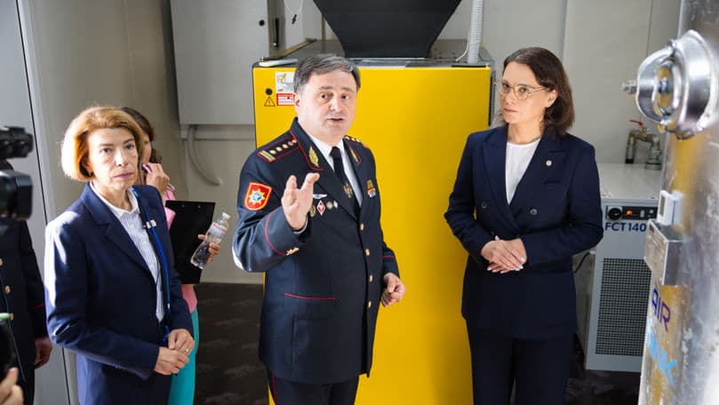 O stație de oxigen medical a fost deschisă la spitalul MAI