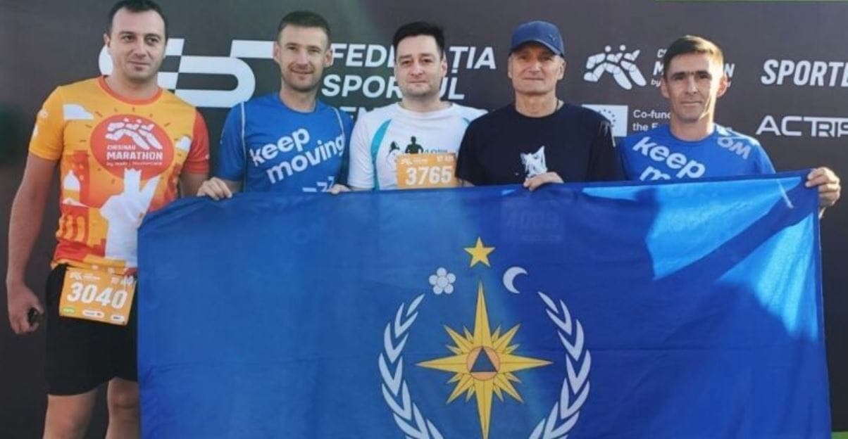 Angajații Inspectoratului General pentru Situații de Urgență (IGSU) au participat în toate distanțele Chișinău Marathon 2025