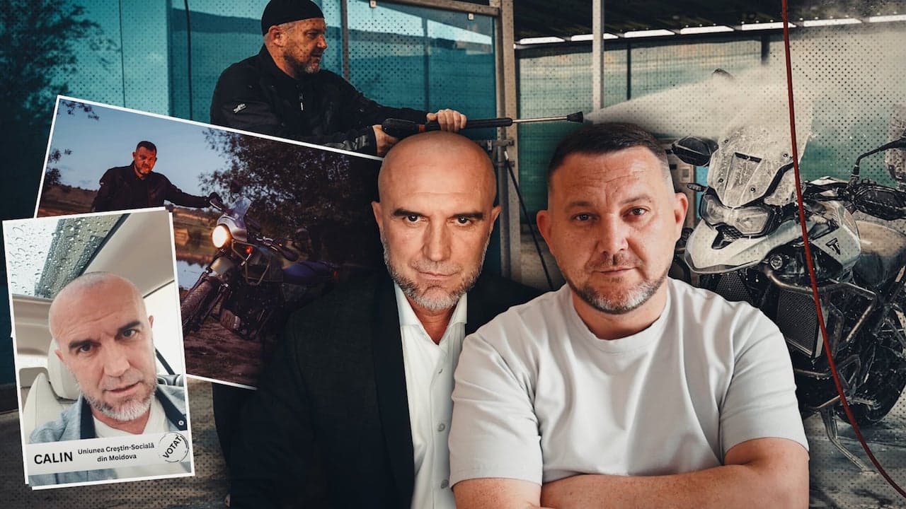 Motociclete, automobile de zeci de mii de euro și „foișoare” nedeclarate vs. venituri zero sau foarte mici. Averea propagandiștilor Gabriel Călin și Vitalie Florea, vizați într-un dosar penal pentru finanțare ilegală a partidelor