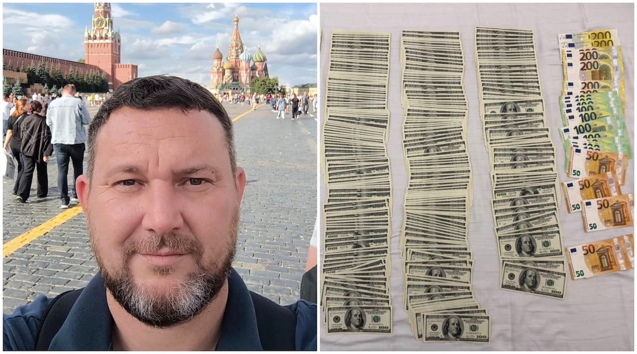 VIDEO/ Detalii despre reținearea lui Gabriel Călin în dosarul pentru spălare de bani și finanțare ilegală a activităților politice cu bani din Rusia. Au fost ridicați 36 de mii de dolari și 5750 de euro