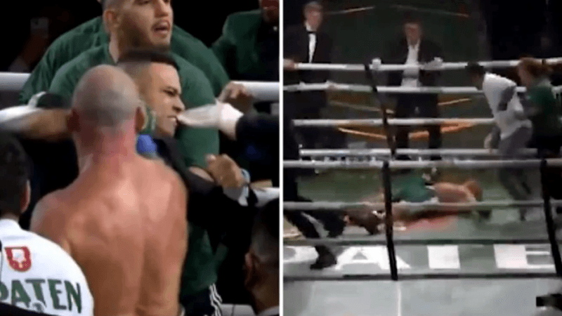(video) Lupte de stradă într-un ring din Brazilia. Legendarul Wanderlei Silva, bătut de un individ în smoking